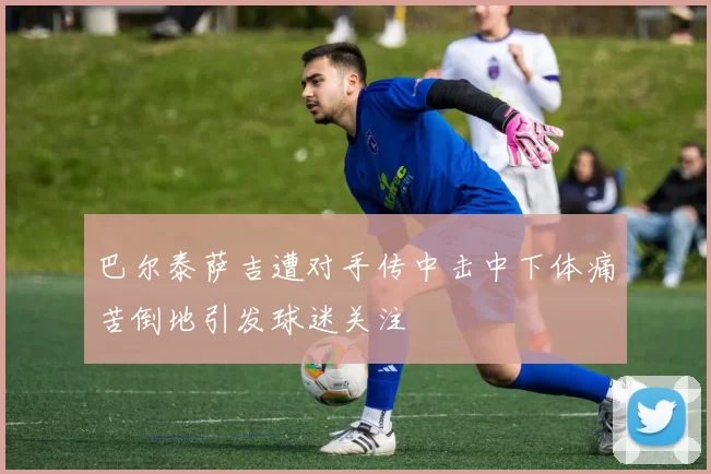 巴尔泰萨吉遭对手传中击中下体痛苦倒地引发球迷关注
